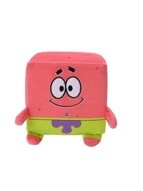 SPONGEBOB SQUAREPANTS CUBE-IMALS PLUSHIE, 6" CUBE by RMS - PATRICK